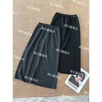 熙贝薇5 绵羊毛醋酸混纺显瘦秋季新款通勤百搭直筒半身裙 G5378