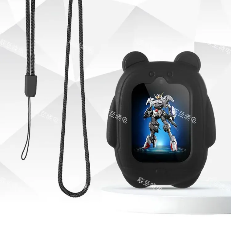 通用款儿童电话手表保护套手表保护壳电话手表挂脖套保护壳挂绳