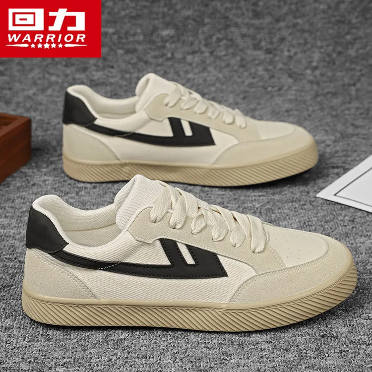 回力男鞋德训鞋春季2025新款百搭休闲复古板鞋运动帆布鞋透气潮鞋