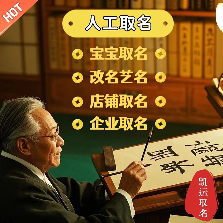 宝宝名字大师真人工定制起名新生儿取名字成人2025改名宝宝姓名贴