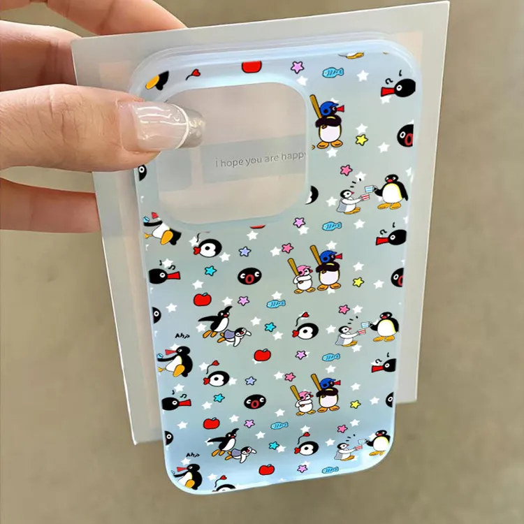 棒球企鹅适用iphone16promax苹果15手机壳14PLUS软13防摔12幻影11