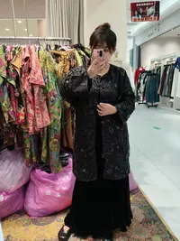 上新价~深圳002新中式风衣国风外套中长款重工刺绣全身满绣