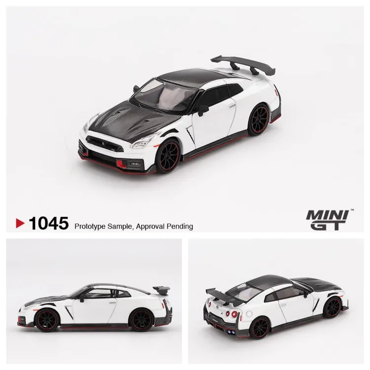 MINIGT 1:64 尼桑 R35 Nissan GT-R Nismo 2024 合金汽车模型