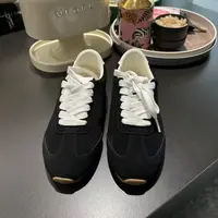 [Janunes Liu]复古牛反绒休闲细带德训鞋休闲鞋XZ2125