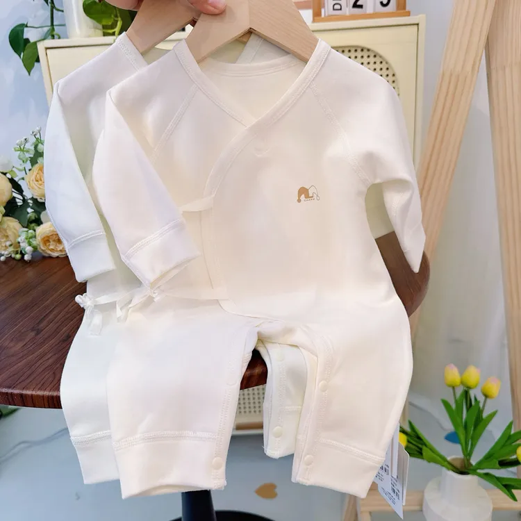 【新生婴儿福利限1单】0-2月宝宝蝴蝶衣纯棉新生婴儿系绳蝴蝶衣