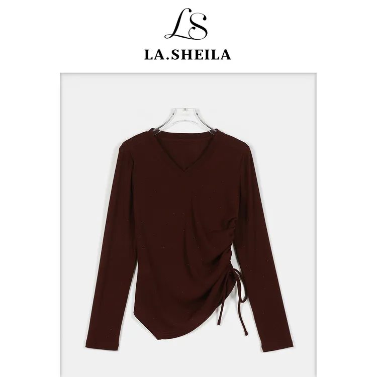 LA.Sheila “星语星愿”抽绳不规则遮肉上衣253-SY/0813-1307074