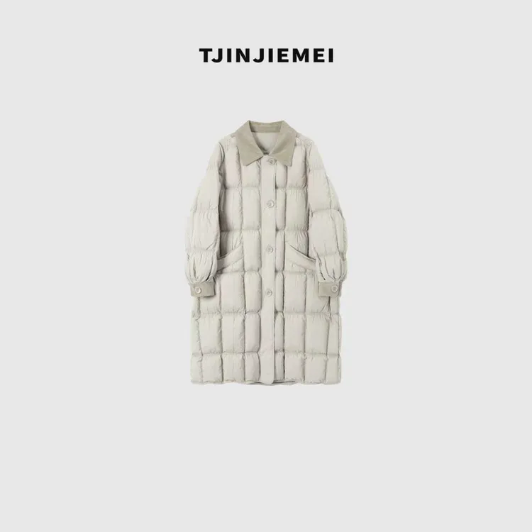 T井姐妹【雪境】设计感羽绒服YRF2510-7875