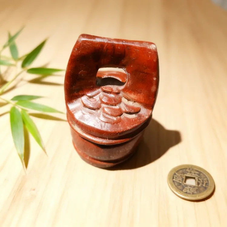 木制一桶金，手把件