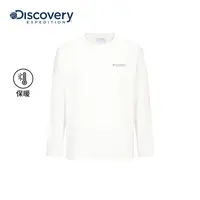 Discovery探索山系户外露营保暖T恤休闲印花长袖上衣男女25秋