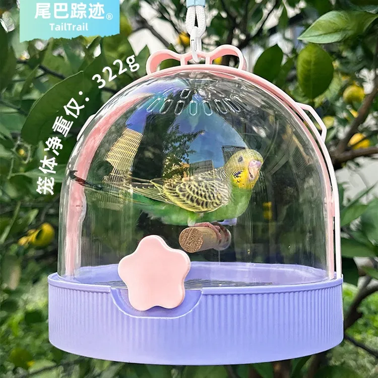 鹦鹉外出笼透气便携大空间户外鸟笼牡丹虎皮遛鸟神器鹦鹉鸟笼