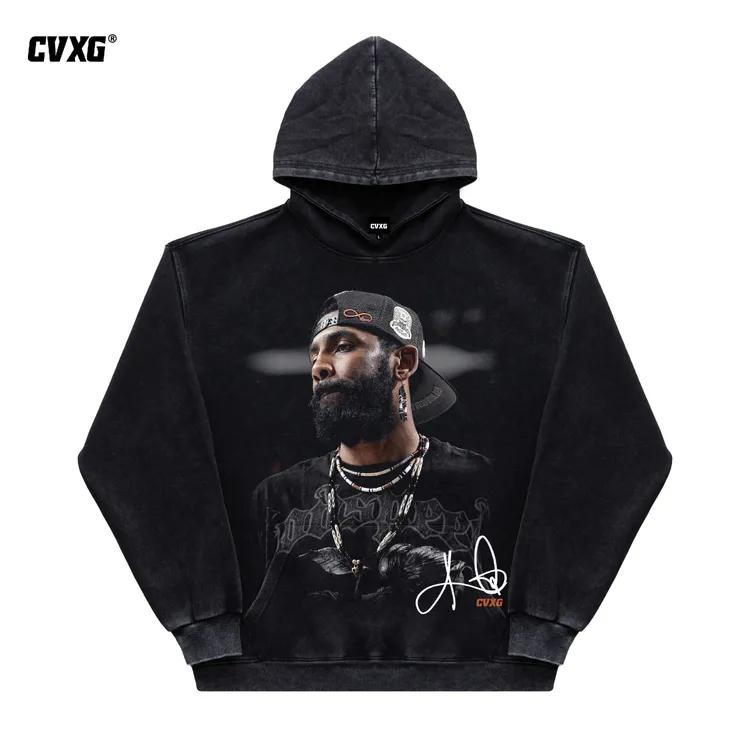 CVXG美式商店（凯里欧文）美式重磅纯棉球星T恤上衣篮球康利直喷