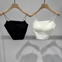 艾诺丝致予商场同款2025春夏季新款裹胸打底内搭吊带背心女5298
