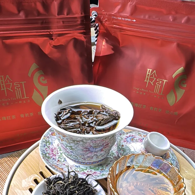 老树英德红茶新茶原产地广东特产功夫茶口粮红茶高档浓香型袋装