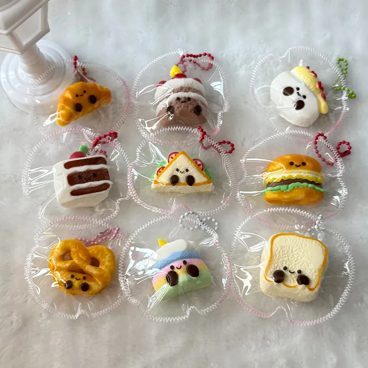 迷你食玩系列捏捏乐食品级硅胶慢回弹高颜值