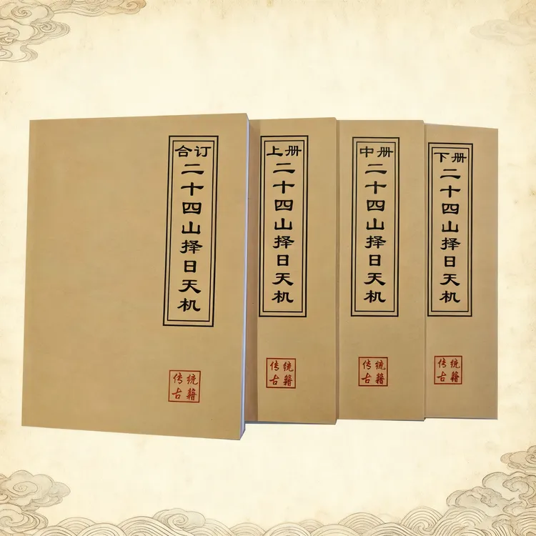 二十四山择日天机胶装版本老师傅必备好书书籍