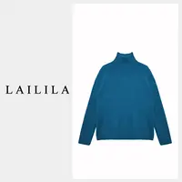 LAILILA【昵雅】25秋冬新品坑纹套头毛衣DJ511AF122026