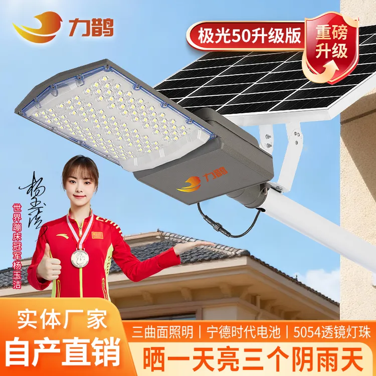 工程款爆亮王太阳能灯篮球场专用灯农村院子专用大灯