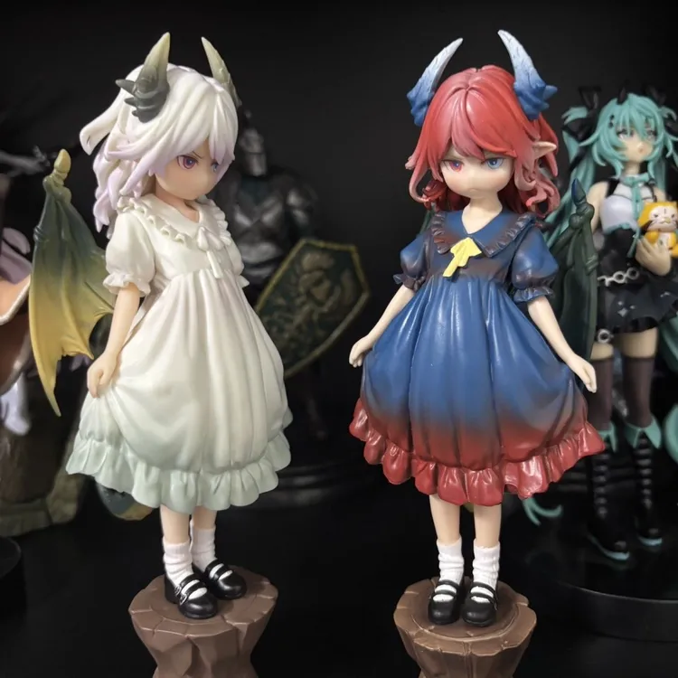 国产小林家的龙女仆生气龙女康娜酱动漫周边全涂装手办