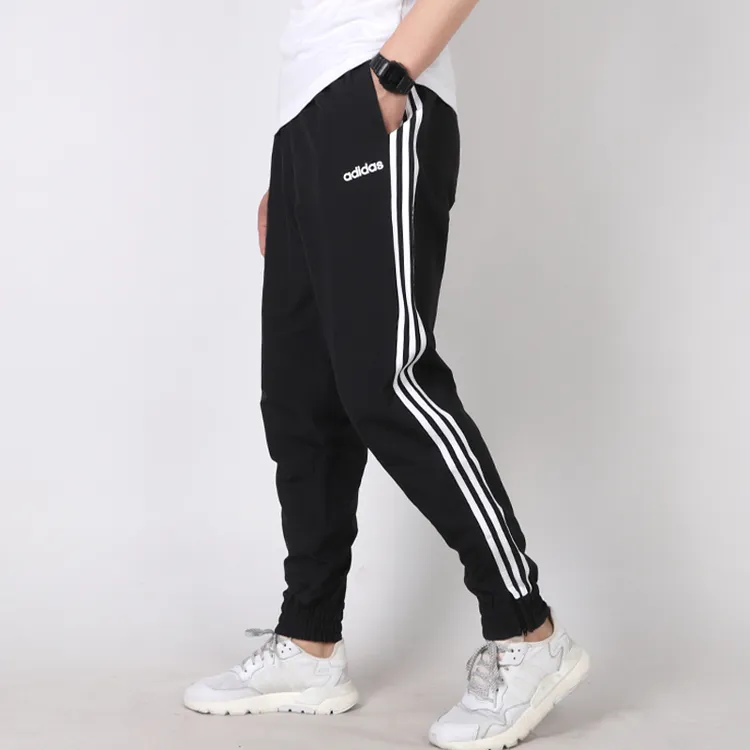 正品阿迪达斯梭织长裤男裤夏季新款薄款速干运动裤透气裤子DZ8488