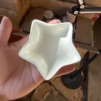 高温陶瓷星星酱料碟子微瑕