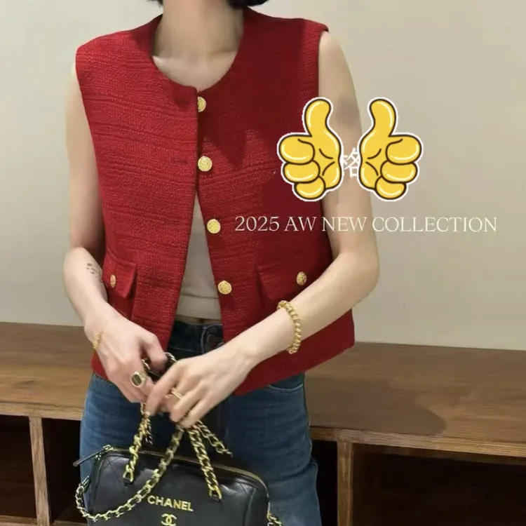 秋冬秋季马夹中长款口袋常规厚款毛马甲女士透气