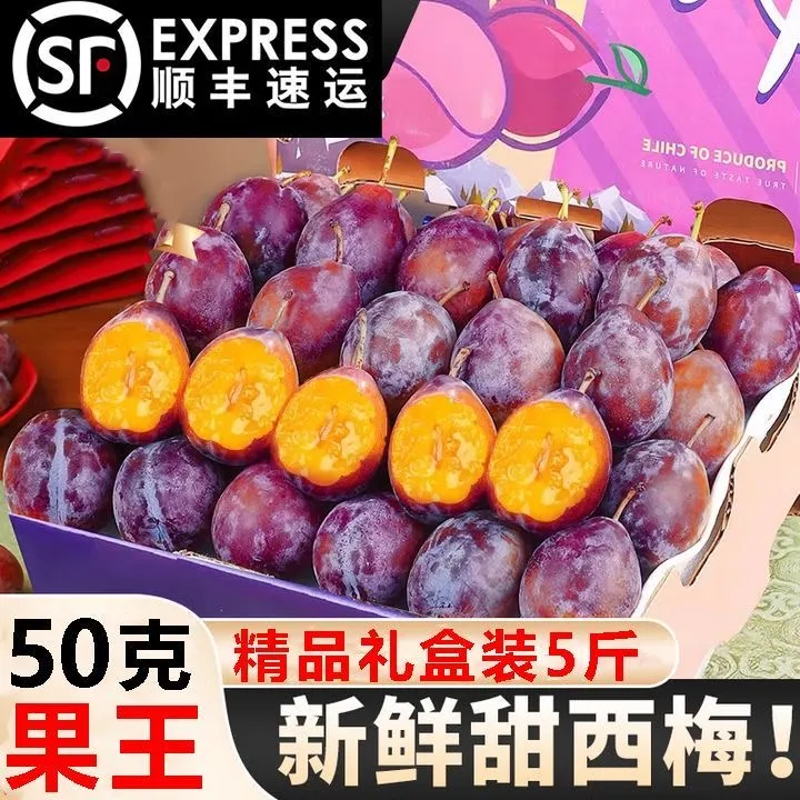 【高原西梅】阿坝州汶川茂县高山西梅鲜甜多汁水果