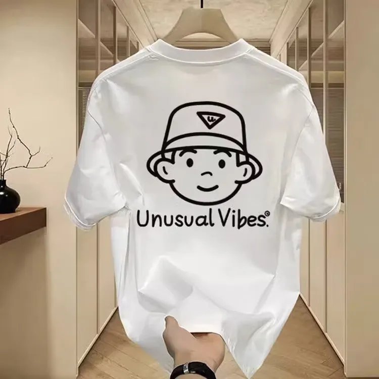 【轻奢品质】时尚半袖休闲棉百衲衣长袖T恤新款美式潮牌字母恤男