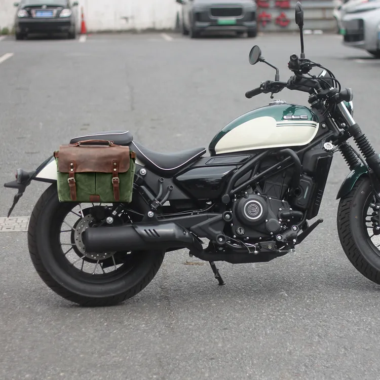 春风450clc250CLC骑行侧边包巡航摩托车改装配件工具尾包复古挂包
