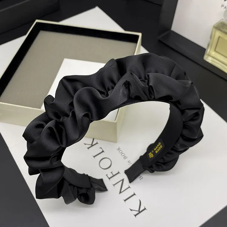 发箍女款感洋气时尚高颅顶港风洗脸头箍发卡2025新款头饰压发