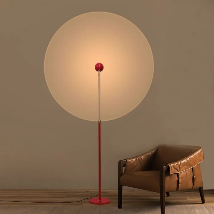 小红帽落地灯极简客厅沙发旁主播氛围灯卧室床头网红立式落地台灯