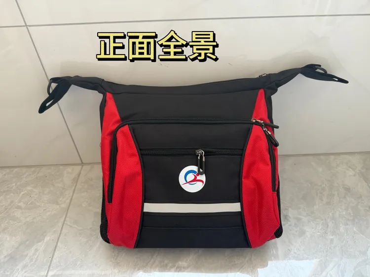 经典款第六代轮椅专用背包红黑搭配侧兜升级面料升级拉链升级反光