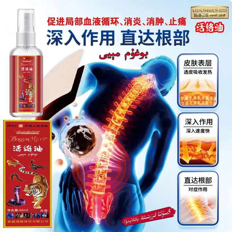 腿脚颈椎肩膀适用的喷剂