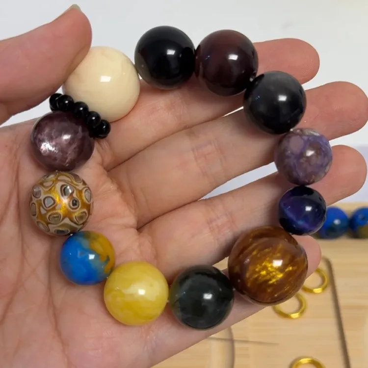 非金属布艺手链 太阳系八大行星三颗卫星的能量