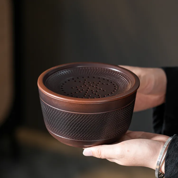 紫陶壶承干泡台高端壶垫储水茶具配件紫陶蓄水干泡盘紫陶壶养壶台商品图