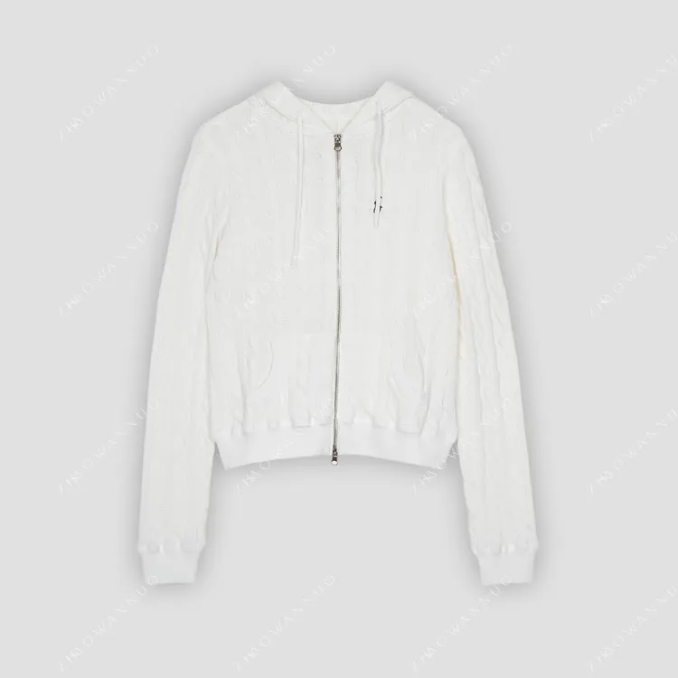 R*L25早秋经典不过时麻花连帽针织外套NC0745