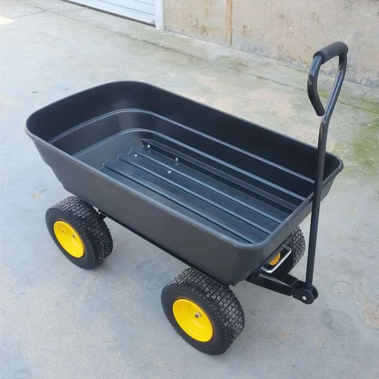 新疆西藏包邮四轮手拖车家用买菜取快递露营搬运车可翻斗拉货车摆