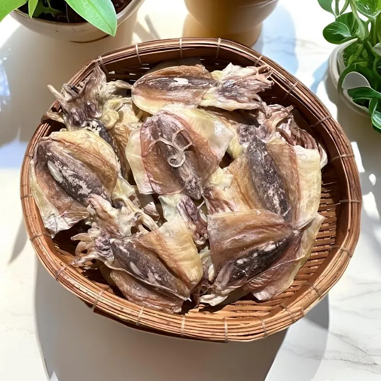 【粉丝福利】小墨鱼干墨魚淡干0添加儿童煲汤顺丰包邮金蚝干干墨鱼