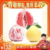 福建平和琯溪红心柚子 新鲜应季 水果皮薄 肉厚清甜多汁 YL