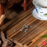 世间臻宝-高冰蓝水翡翠算盘珠/多样性发/5个装/P2843