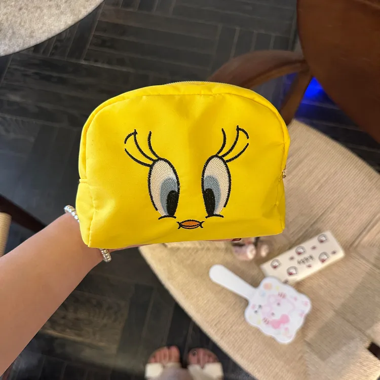 可爱崔弟翠儿化妆包女2025新款便携式韩版外出杂物旅行小巧收纳gk