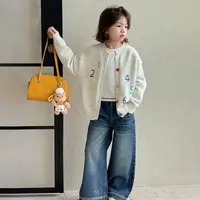女童2025新款休闲风针织衫春秋毛衣薄款秋装卡通动漫童装Q13848