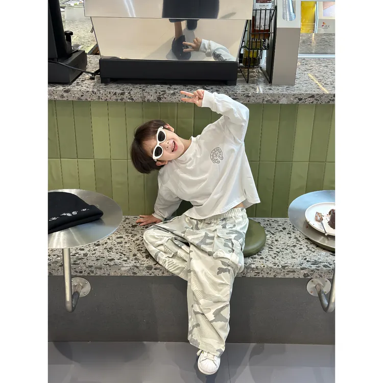 现货｜一森弟弟【报告！】迷彩工装裤 E0015