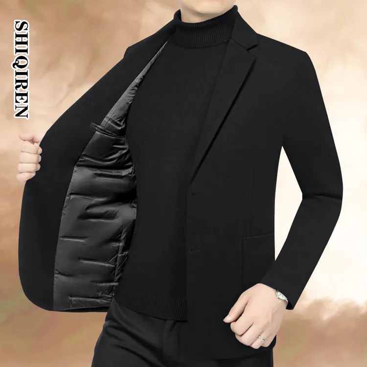 【保暖西服】防寒保暖男士西服上衣外套商务西装休闲百搭修身新款