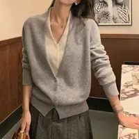 【荣荣】D301-350经典圆领时尚柔软舒适针织上衣