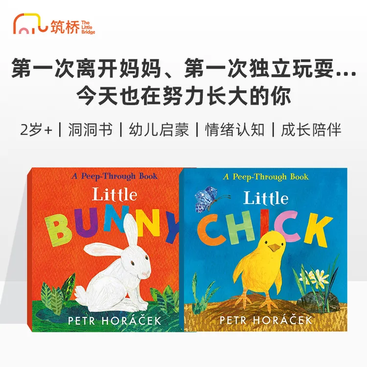 筑桥皮特·霍拉塞克小动物洞洞书