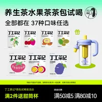 丁工茶记茶包试喝满2件送甜筒杯花茶养生茶水果茶茶包办公室喝茶