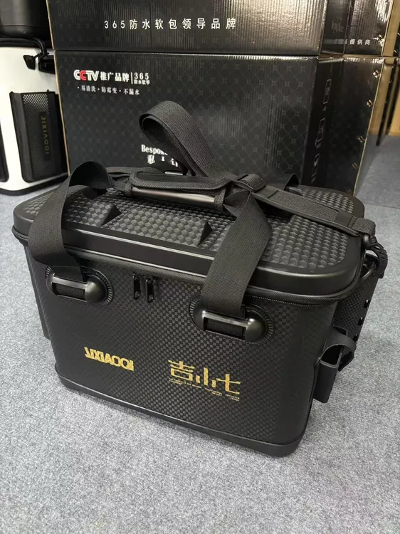 新款吉小七 硬壳 活鱼桶 路亚箱 钓鱼桶 EVA  可站人