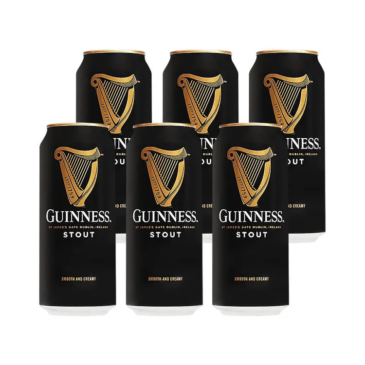 国产行货GUINNESS/健力士精酿啤酒黑啤罐装整箱网红酒氮气版