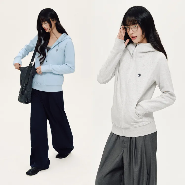 PSO Brand【修身连帽】女装抓绒连帽运动舒适时尚户外卫衣NWY010