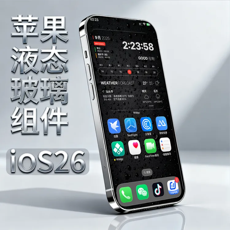 iphone桌面主题布置苹果专用苹果手机小组件桌面屏幕组件iOS16-26